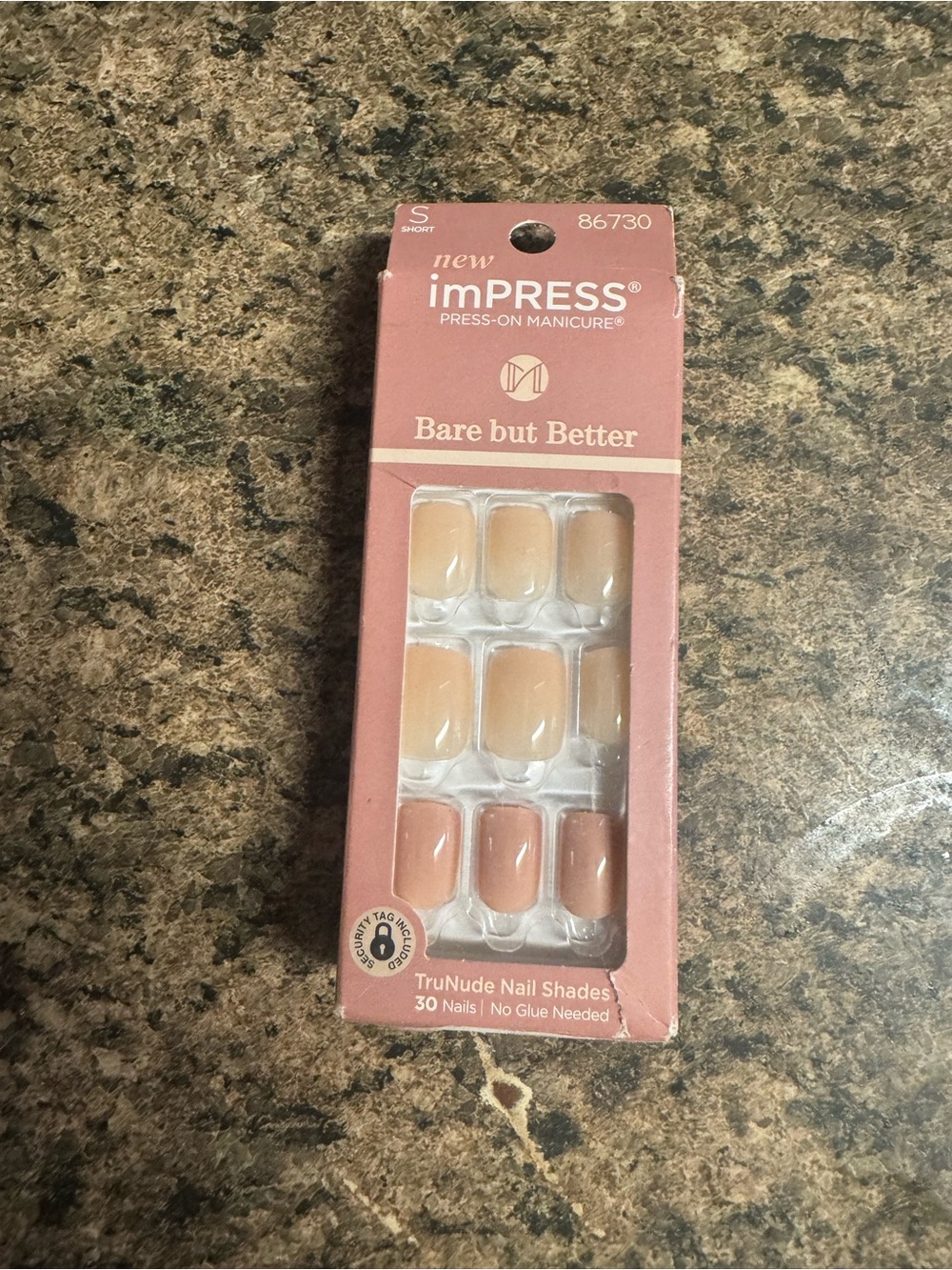 imPRESS Bare but Better Nude & Pink TruNude Press-On Nails